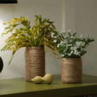 thumbnail--jute wrapped jar vase