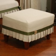 thumbnail--pleated ottoman slipcover