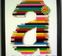 thumbnail--colored pencil monogram