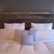 thumbnail--rustic wood headboard