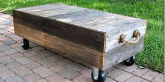 diy factory cart style coffee table_thumb