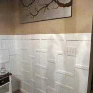 inspiration files--modern wainscoting