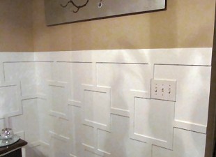inspiration files--modern wainscoting