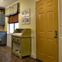 painted front door