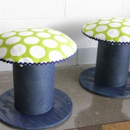inspiration files--electrical spools turned stools inspiration files--electrical spools turned stools