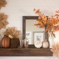 fall-mantel-brown-paper-flowers-from-a-place-for-us-blog