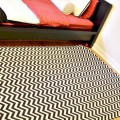 inspiration files--chevron fabric rug