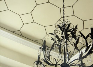 inspiration files--nailhead trim ceiling