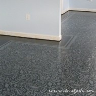 thumbnail--painted plywood subfloor