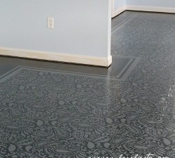 thumbnail--painted plywood subfloor