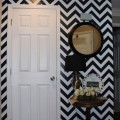 inspiration files--chevron painted wall from a commoners castle inspiration files--chevron painted wall from a commoners castle
