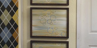 easy modern triptych wall art 01