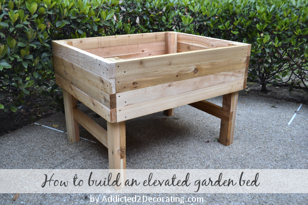 Elevated Garden Bed Www Addicted2Deco 400 x 300