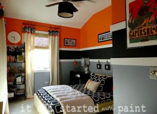 inspiration files--boys bedroom from it all started with paint