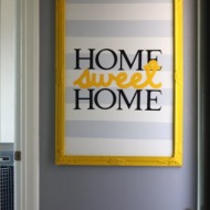 inspiration files--home sweet home wall art from love and renovations