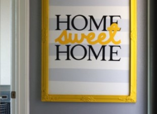 inspiration files--home sweet home wall art from love and renovations