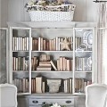Vintage china cabinet painted with Annie Sloan Chalk Paint
