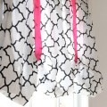 inspiration files--no sew window treatment with fitted sheet from in her own style