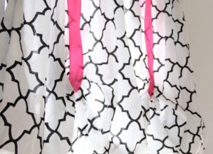 inspiration files--no sew window treatment with fitted sheet from in her own style