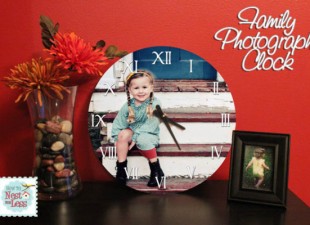inspiration files--personalized family photo clock--after