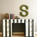 inspiration files--striped desk from because i like to decorate inspiration files--striped desk from because i like to decorate