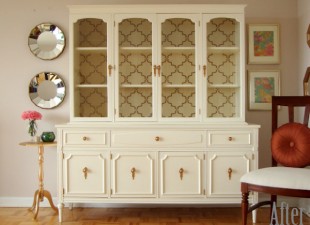 inspiration files--china cabinet makeover from honey sweet home--after