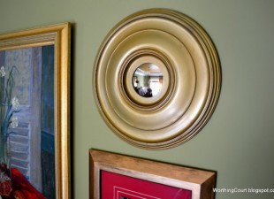 inspiration files--diy convex mirror from worthing court