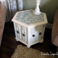 inspiration files--side table makeover from domestic imperfection--after inspiration files--side table makeover from domestic imperfection--after