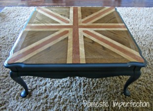 inspiration files--stained union jack coffee table from domestic imperfection