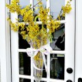 inspiration files--umbrella floral door arrangement from eclectically vintage inspiration files--umbrella floral door arrangement from eclectically vintage