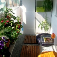 inspiration files--enclosed balcony turned zen garden from meeha meeha--after
