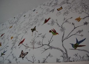 inspiration files--hand drawn wall design by shannon berrey