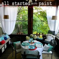 inspiration files--screened in porch from it all started with paint -- after
