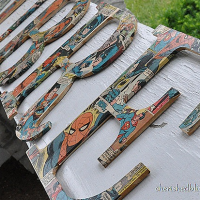 inspiration files--superhero letters from cherished bliss