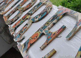 inspiration files--superhero letters from cherished bliss