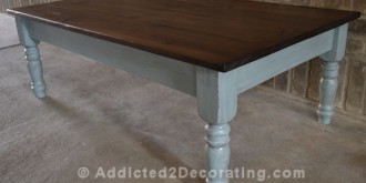 coffee table makeover 13