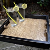 herringbone serving tray - thumbnail