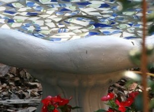 inspiration files--birdbath makeover from top this top that -- after