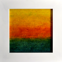 impressionist artwork with fabric dye - thumbnail