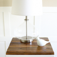 inspiration files - side table makeover from design dining and diapers - after