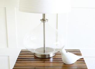 inspiration files - side table makeover from design dining and diapers - after
