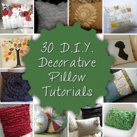 30 diy decorative pillow tutorials