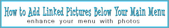blogging help - linked images on menu - thumbnail