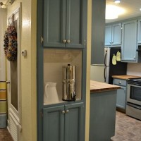 bookcase turned pantry after 1