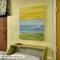 very easy 30-minute acrylic painting 1
