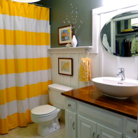 Bathroom makeover from Welcome to Heardmont - after