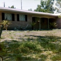 House before upstairs addition was added - 1966