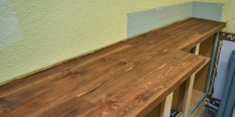 DIY Wood Countertop