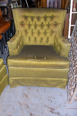 My Favorite Thrift Store Find — Amazing Upholstered Chairs (That Need To Be Reupholstered)