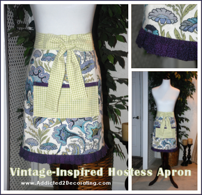 DIY Project: Vintage-Inspired Hostess Apron